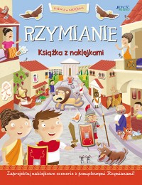 Okadka ksiki - Rzymianie. Historia w naklejkach