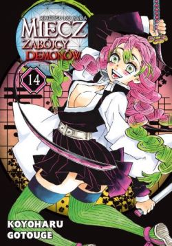 Okadka ksiki - MIECZ ZABJCY DEMONW - KIMETSU NO YAIBA: TOM 14