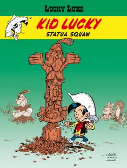 Okadka ksiki - Kid Lucky. Statua Squaw. Tom 3