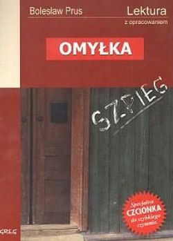 Okadka ksiki - Omyka - lektura z opracowaniem