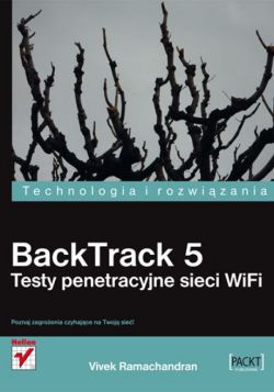 Okadka ksiki - BackTrack 5. Testy penetracyjne sieci WiFi