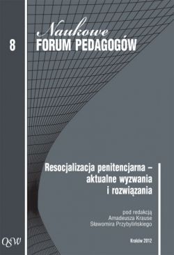 Okadka ksiki - Resocjalizacja penitencjarna - aktualne wyzwania i rozwizania 