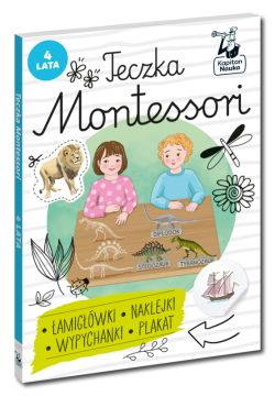 Okadka ksiki - Teczka Montessori. 4 lata. Kapitan Nauka