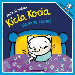 Okadka ksiki - Kicia Kocia nie moe zasn