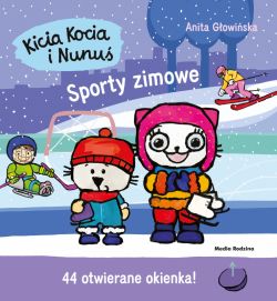 Okadka ksiki - Kicia Kocia i Nunu. Sporty zimowe