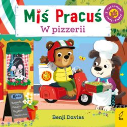 Okadka ksiki - Mi Pracu. W pizzerii