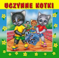 Okadka ksiki - Uczynne kotki