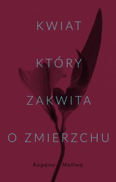 Okadka ksiki - Kwiat, ktry zakwita o zmierzchu