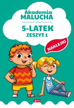 Okadka ksiki - Akademia malucha dla 5-latka. Zeszyt 1