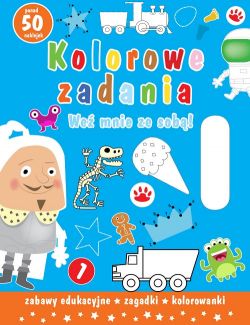 Okadka ksiki - Kolorowe zadania. We mnie ze sob.