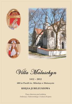 Okadka ksiki - Villa Maluschyn 1412-2012