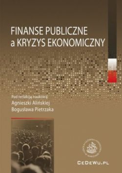 Okadka ksiki - Finanse publiczne a kryzys ekonomiczny