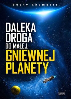 Okadka ksiki - Daleka droga do maej, gniewnej planety