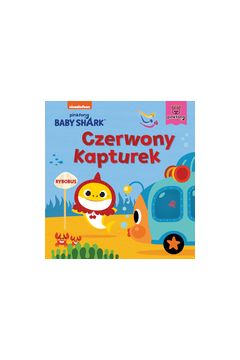 Okadka ksiki - Baby Shark. Czerwony kapturek