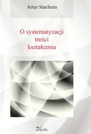 Okadka ksiki - O systematyzacji treci ksztacenia