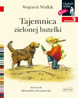 Okadka ksiki - Tajemnica zielonej butelki. Czytam sobie. Poziom 3