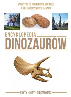 Okadka ksiki - Encyklopedia dinozaurw 