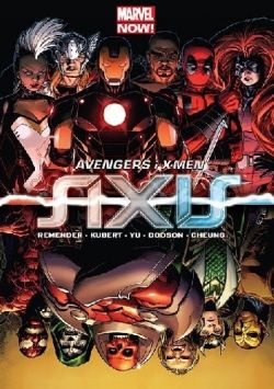 Okadka ksiki - Avengers i X-Men: Axis