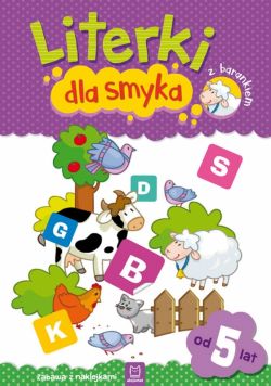 Okadka ksiki - Literki dla smyka z barankiem