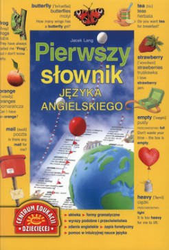 Okadka ksiki - Pierwszy sownik jzyka angielskiego