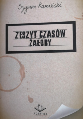 Okadka ksiki - Zeszyt czasw aoby