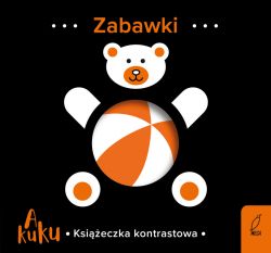 Okadka ksiki - A kuku. Ksieczki kontrastowe. Zabawki