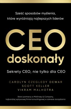 Okadka ksiki - CEO doskonay. Sze sposobw mylenia, ktre wyrniaj najlepszych liderw