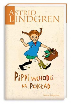 Okadka ksiki - Pippi wchodzi na pokad