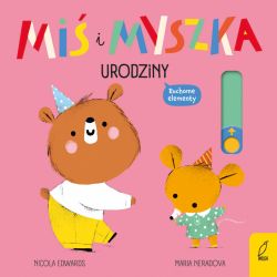 Okadka ksiki - Mi i Myszka. Urodziny