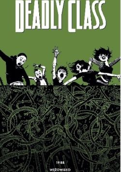 Okadka ksiki - DEADLY CLASS TOM 3: WʯOWISKO