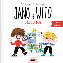 Okadka ksiki - Jano i Wito. Jano i Wito u logopedy