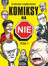 Okadka ksiki - Komiksy na NIE, tom 1