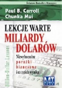 Okadka ksiki - Lekcje warte miliardy dolarw