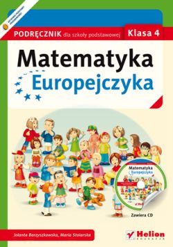 Okadka ksiki - Matematyka Europejczyka. Podrcznik dla szkoy podstawowej. Klasa 4