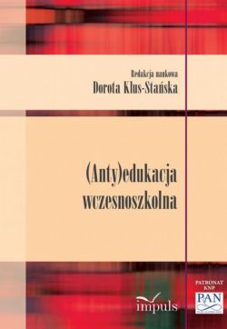 Okadka ksiki -  (Anty)edukacja wczesnoszkolna