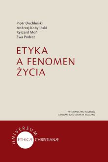 Okadka ksiki - Etyka a fenomen ycia