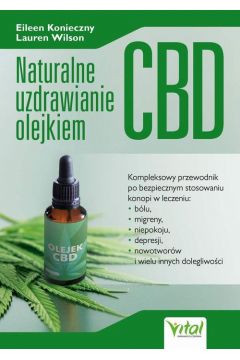 Okadka ksiki - Naturalne uzdrawianie olejkiem CBD