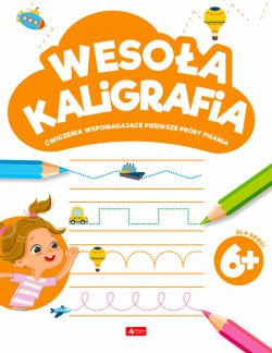 Okadka ksiki - Wesoa kaligrafia 6+