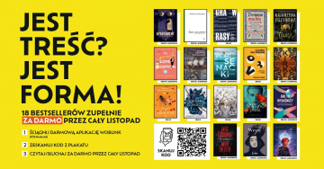 News Pobierz 18 bestsellerowych e-bookw zupenie za darmo! Trwa akcja CZYTAJ PL