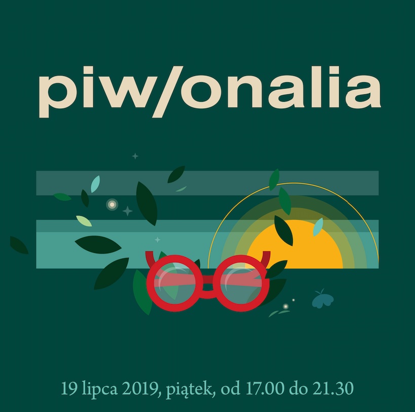 News 19 VII 2019: plenerowy festiwal poetycki PIWONALIA w Warszawie