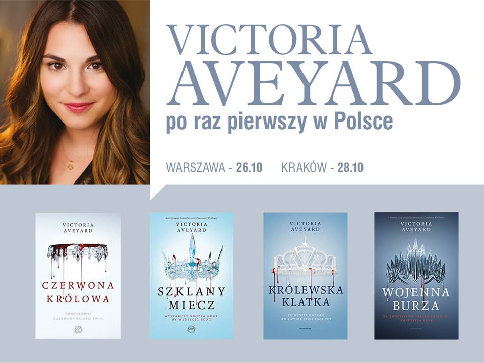 News Victoria Aveyard niebawem w Polsce