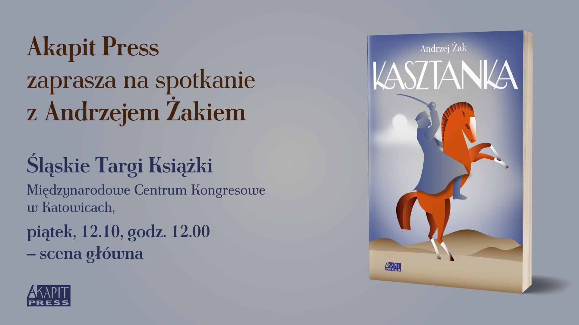 News 12 X: spotkania z Andrzejem akiem w Katowicach