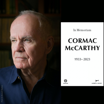 News Zmar wybitny pisarz, Cormac McCarthy