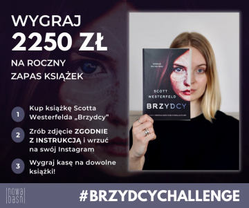 News Wygraj roczny zapas ksiek w ramach #brzydcychallenge!