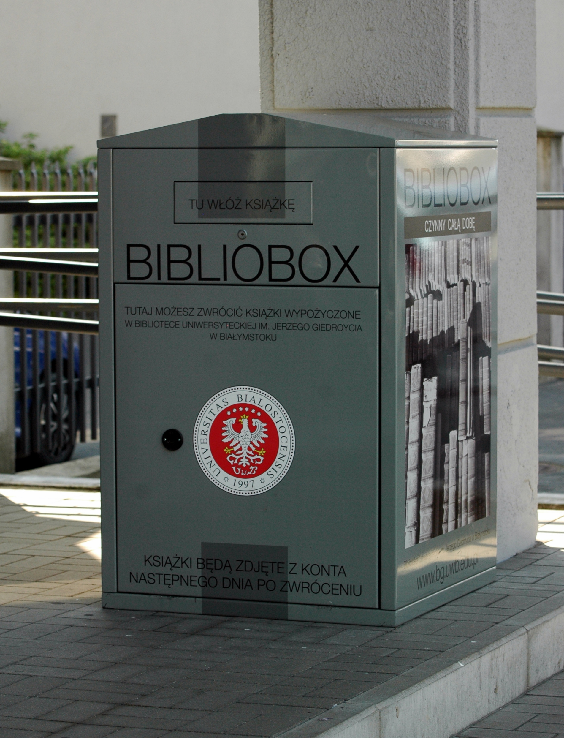 News Na dworcu PKS stan… bibliobox! 