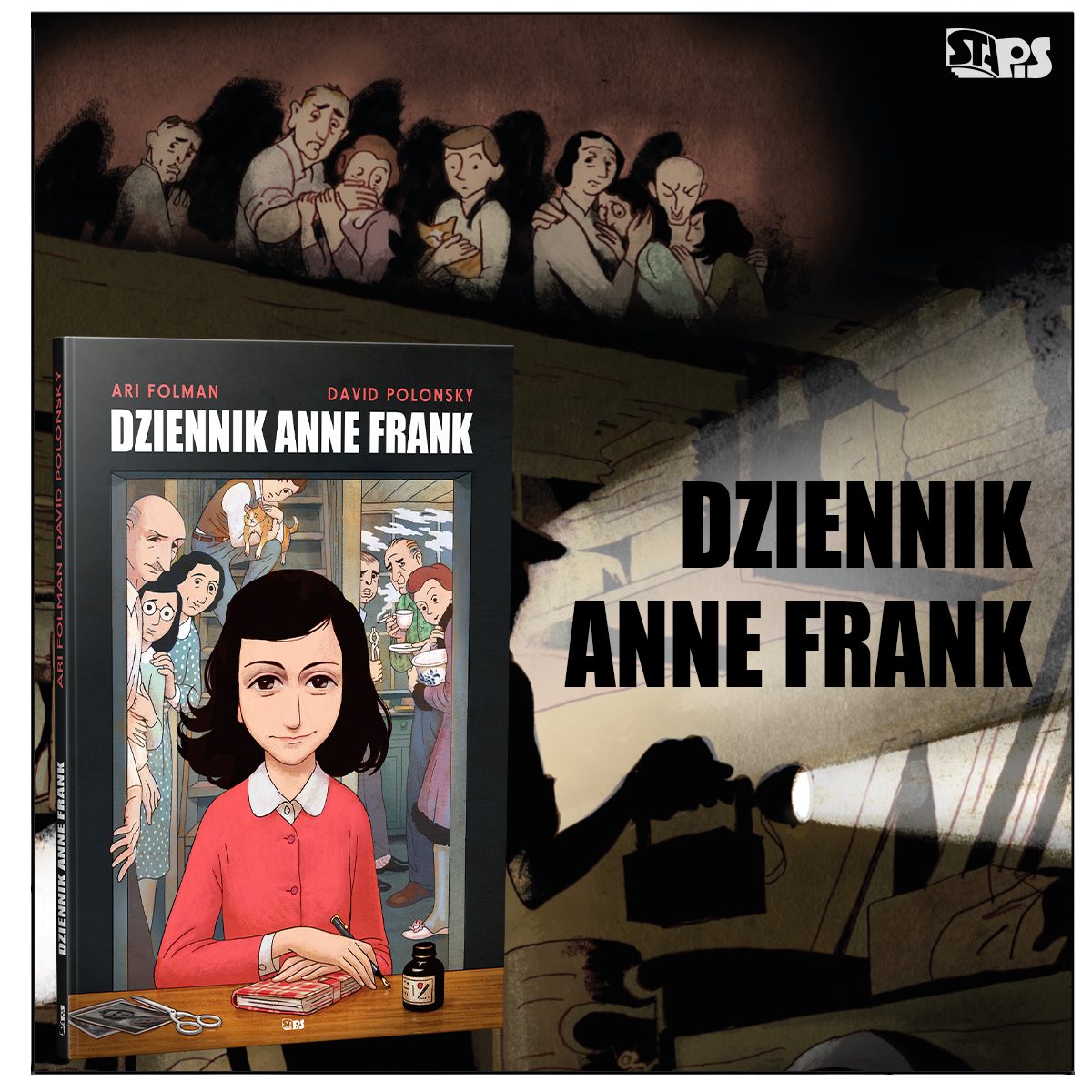 News Dziennik Anne Frank w formie komiksu ju wkrtce w Polsce! 