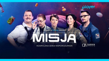 News Misja – Nowa kosmiczna seria Grupy Filmowej Darwin, tylko na Player.pl 