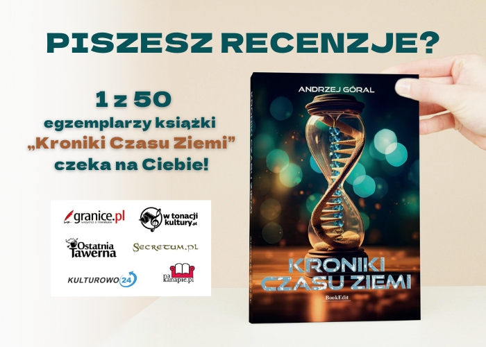 News Piszesz recenzje? Zgo si po ksik! Zosta recenzentem „Kronik Czasu Ziemi