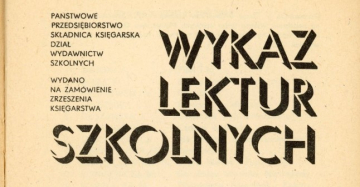 News Co czytano w latach 80. w szkole? Lista lektur bya bogata!