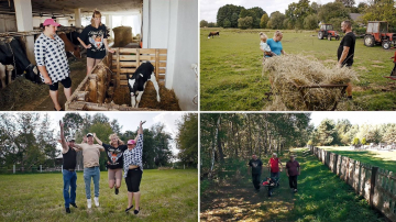 News Rolnicy. Podlasie odc. 42: Poszukiwanie pomocnika, apanie kozy i konkurs w rbaniu drewna. Streszczenie odcinka